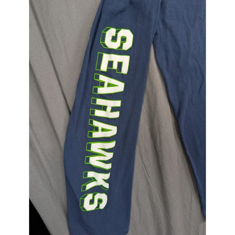 Seattle Seahawks Long Sleeve Shirt‎ Men's Size XLarge